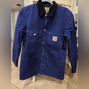 Carhartt WIP Michigan Chore Coat (winter) SMALL Blanket Lined Dearborn Canvas.